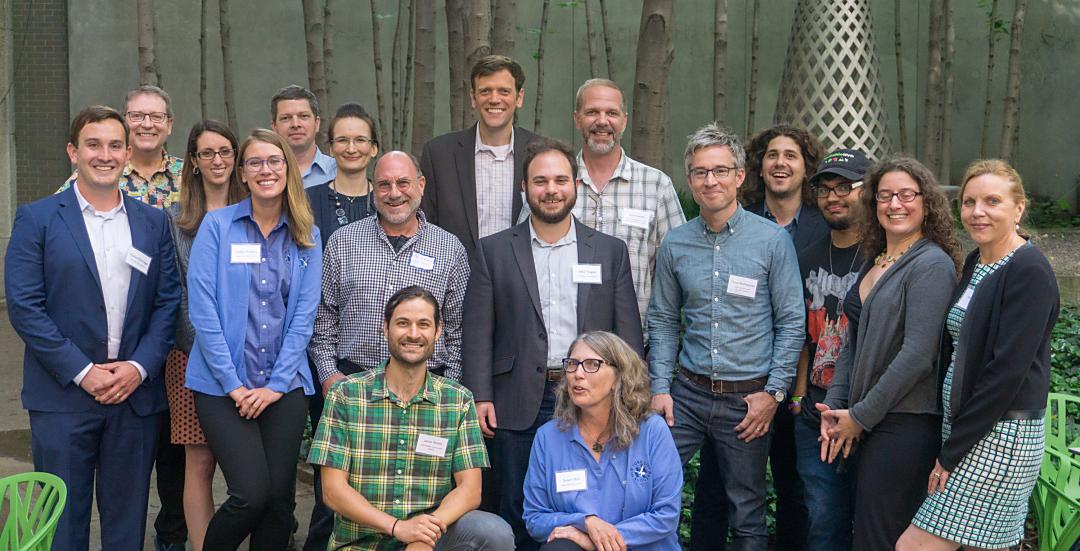 Green Roof Researchers Alliance founding members at the first The State of Green Roofs in NYC conference, June 7, 2018. Photo: NYC Bird Alliance
