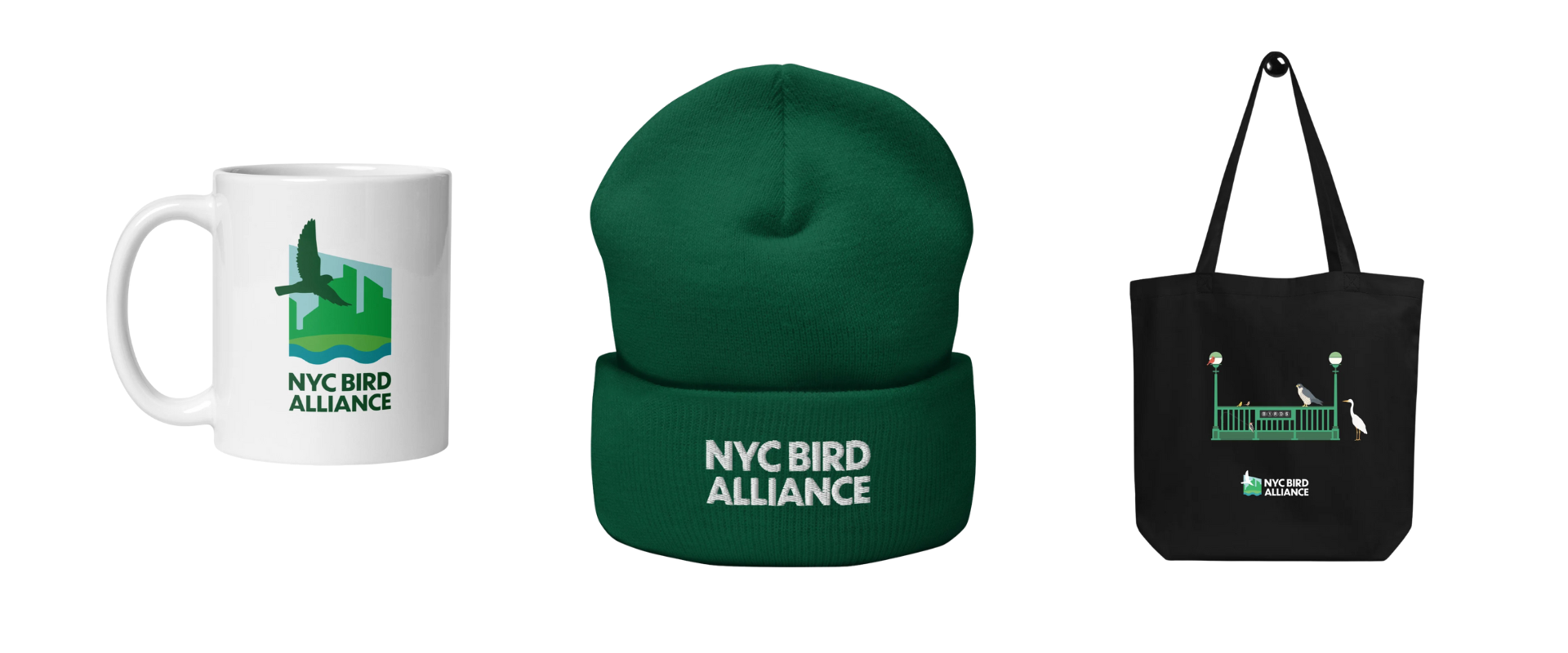NYC Bird Alliance has an online shop where every purchase supports our mission of protecting the wild birds and habitat of New York City.