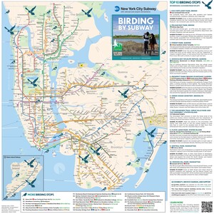 Birding by Subway Brochure, updated in 2026