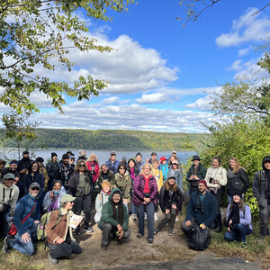 World Migratory Bird Day at Inwood Hill Park, with Natural Areas Conservancy. Photo: Tessa O'Connell