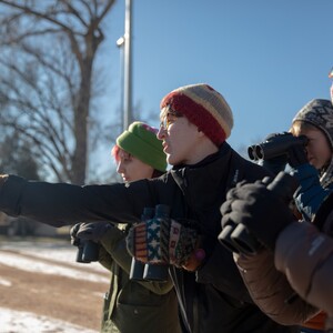 Volunteers participate in the Christmas Bird Count. Photo: Skyler Ballard / Audubon