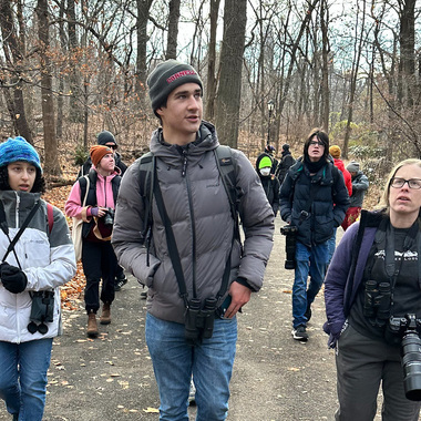 Christmas Bird Count in Central Park 2023. Photo: NYC Bird Alliance