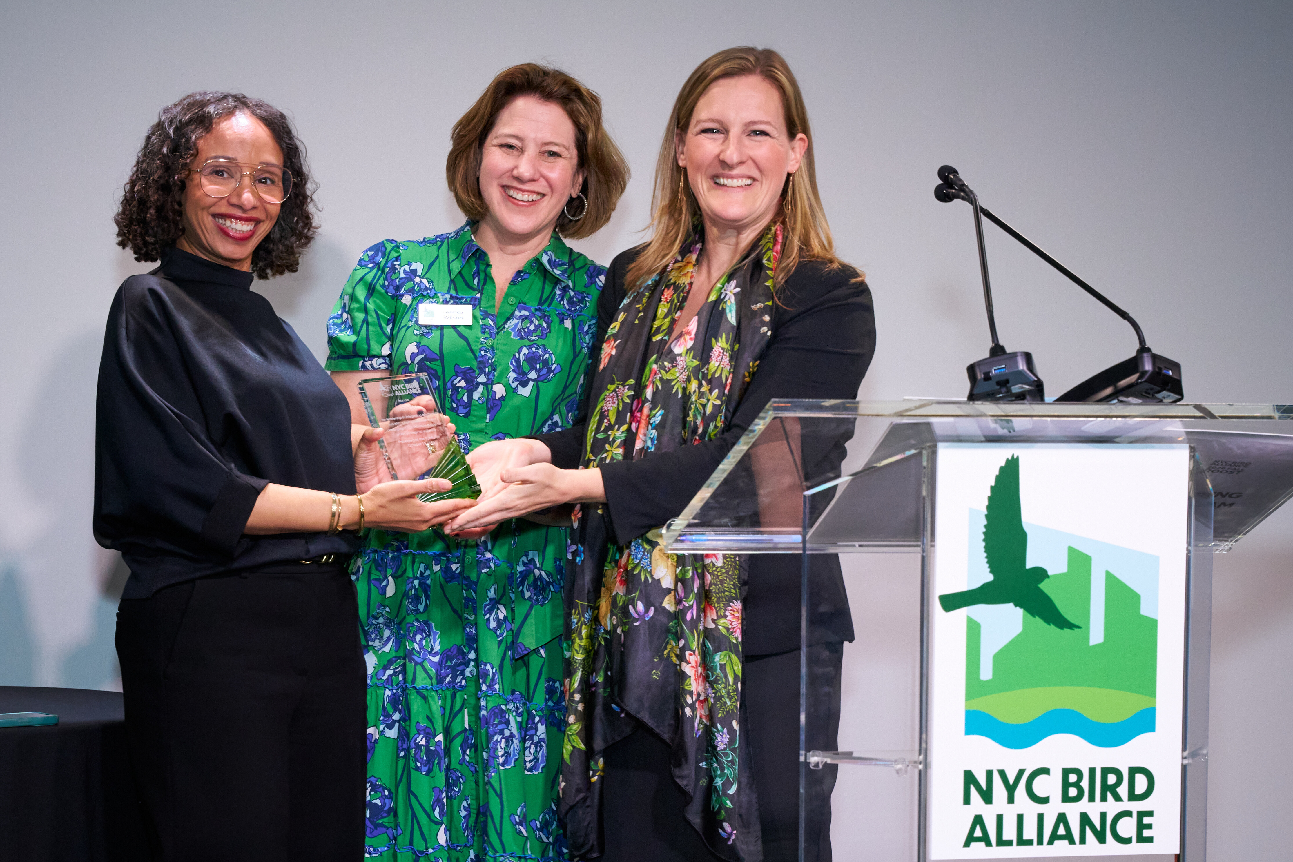 NYC Bird Alliance honors Google for their leadership in advancing urban biodiversity in New York City.
