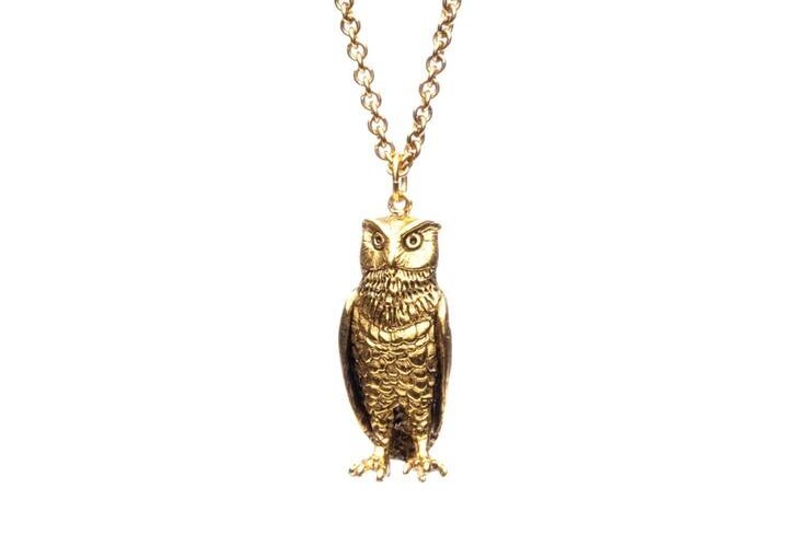 Bubo Owl Pendant by Janet Mavec